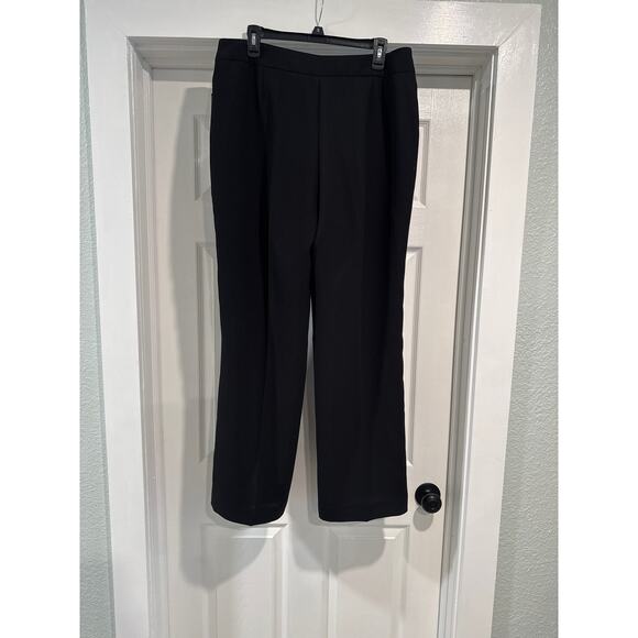Jones New York Suit Separates Holiday Glow Black Lined Dress Pants Women's Sz 14 - Picture 6 of 10